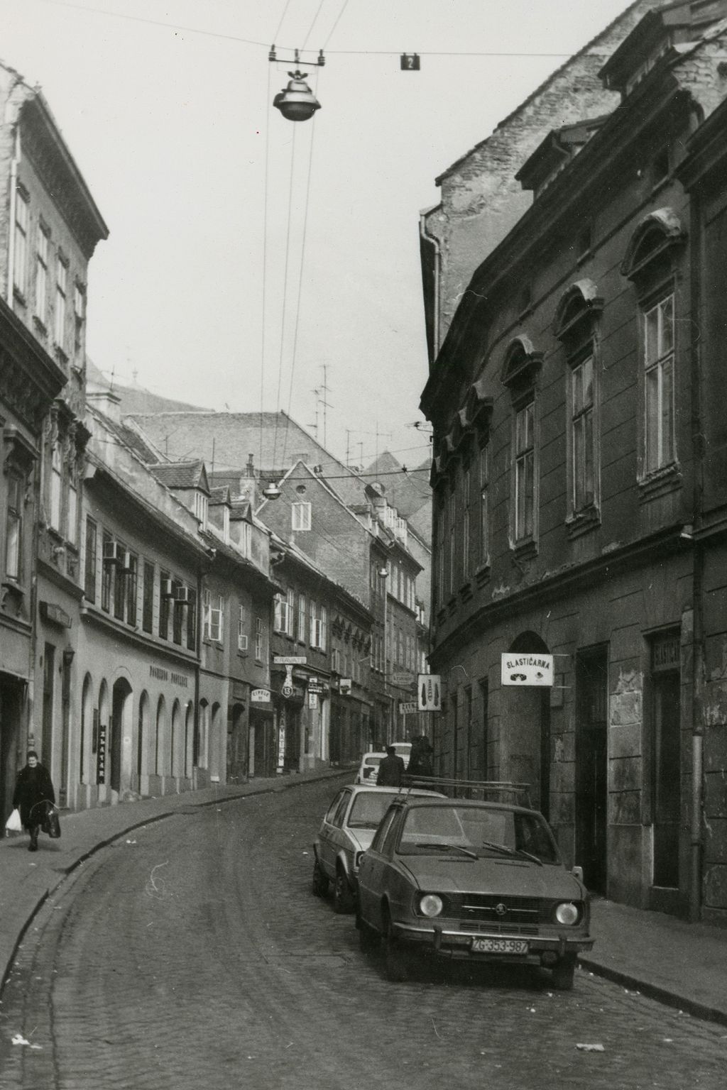 Ulica Pavla Radića oko 1982. godine
